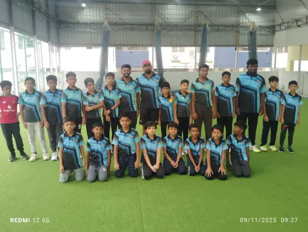 Elite Cricket Academy junior team in Chennai
